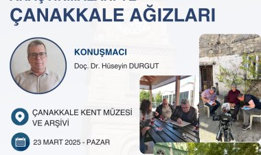 Türkiye Türkçesi Ağız Araştırmaları ve Çanakkale Ağızları (23 MART 2025)